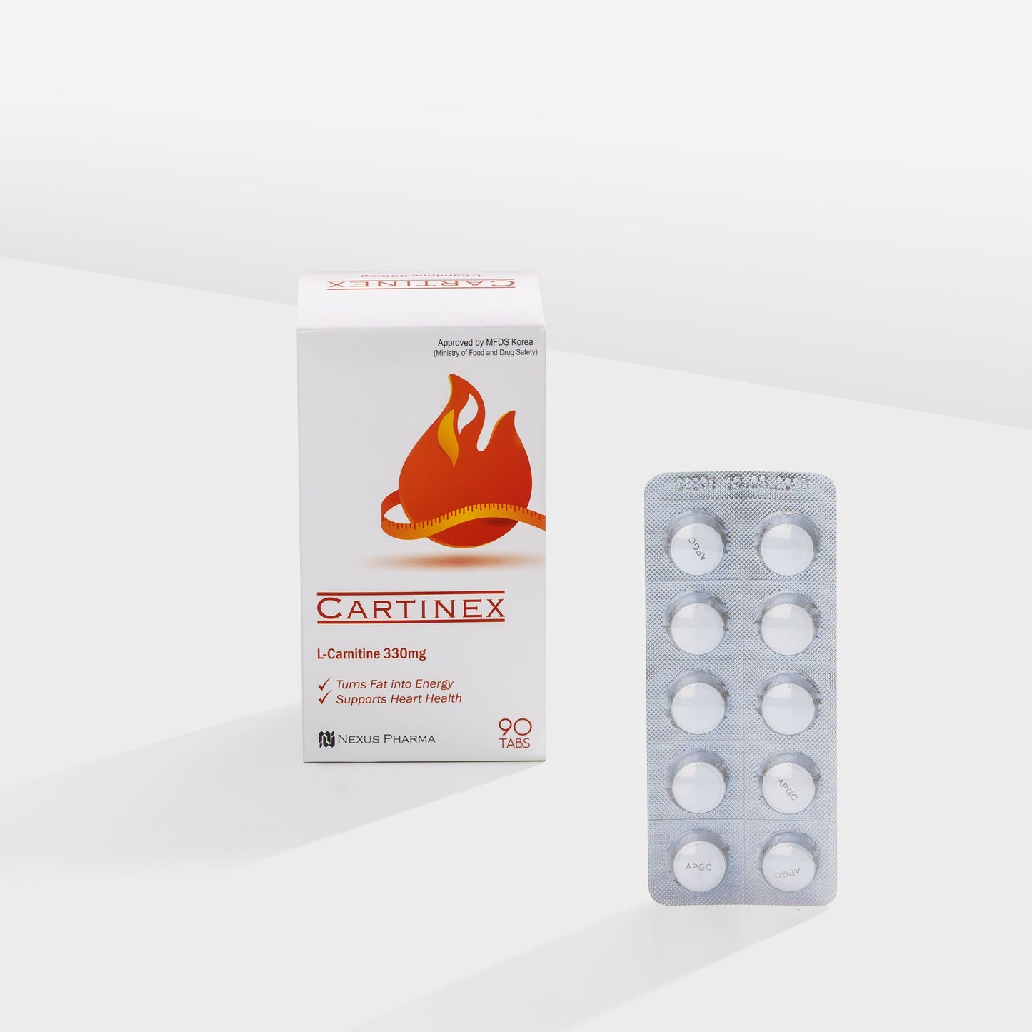 Cartinex Tabs   L-Carnitine - AJK Distributor Ltd