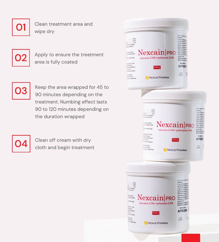 Nexcain Pro   Anesthetic  Cream - AJK Distributor Ltd